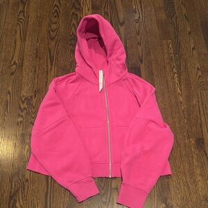Lululemon Athletica Sonic Pink Scuba Full Zip
